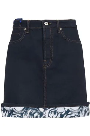 Burberry BOTTOMWEAR - Denim skirts - on YOOX.com