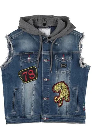 Philipp Plein COATS & JACKETS - Denim outerwear - on YOOX.com
