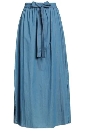 Caractere BOTTOMWEAR - Denim skirts - on YOOX.com