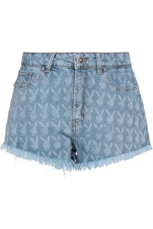 John Richmond BOTTOMWEAR - Denim shorts - on YOOX.com