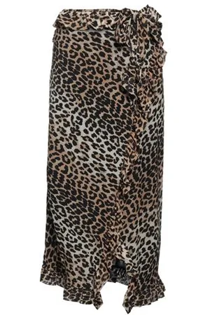 Ganni BOTTOMWEAR - Midi skirts - on YOOX.com