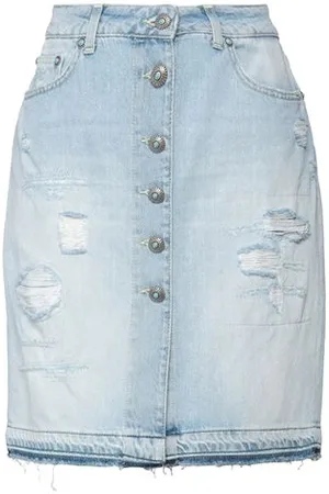 Dondup BOTTOMWEAR - Denim skirts - on YOOX.com