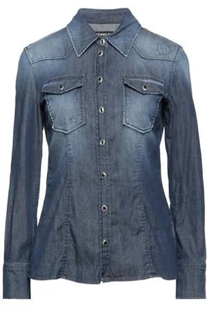 Dondup TOPWEAR - Denim shirts - on YOOX.com