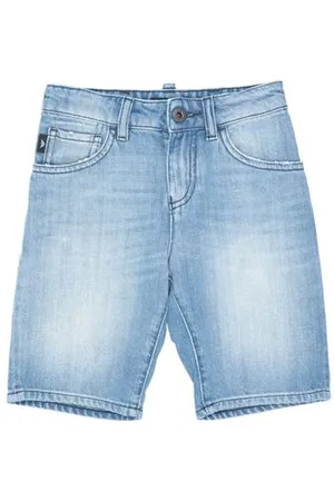 Emporio Armani BOTTOMWEAR - Denim shorts - on YOOX.com