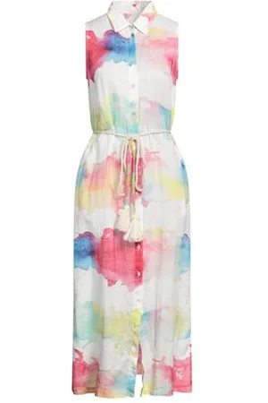 120% Lino DRESSES - Midi dresses - on YOOX.com