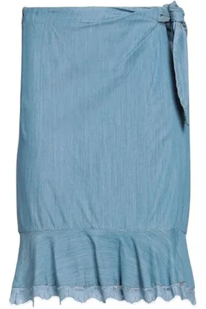 Diane von Furstenberg BOTTOMWEAR - Denim skirts - on YOOX.com