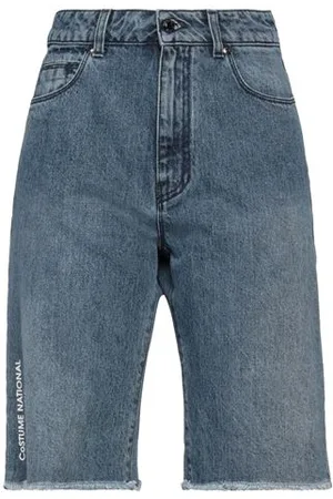 Costume National BOTTOMWEAR - Denim shorts - on YOOX.com