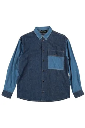 Emporio Armani TOPWEAR - Denim shirts - on YOOX.com