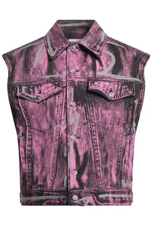 Moschino COATS & JACKETS - Denim outerwear - on YOOX.com