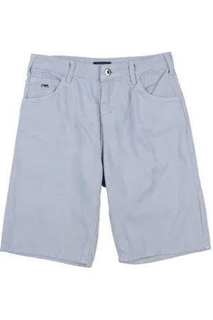 Emporio Armani BOTTOMWEAR - Denim shorts - on YOOX.com