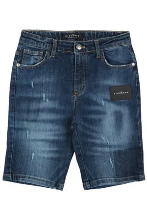 John Richmond BOTTOMWEAR - Denim shorts - on YOOX.com