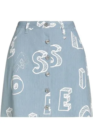 Blugirl BOTTOMWEAR - Denim skirts - on YOOX.com
