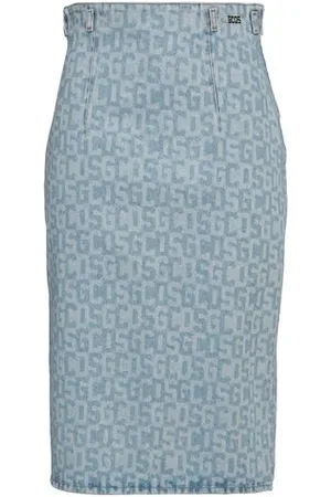 GCDS BOTTOMWEAR - Denim skirts - on YOOX.com