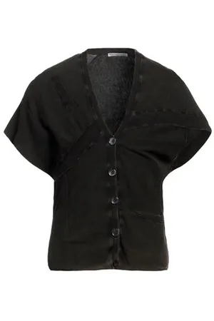 GREY DANIELE ALESSANDRINI KNITWEAR - Cardigans - on YOOX.com