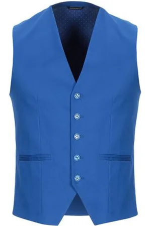 GREY DANIELE ALESSANDRINI SUITS and CO-ORDS - Waistcoats - on YOOX.com