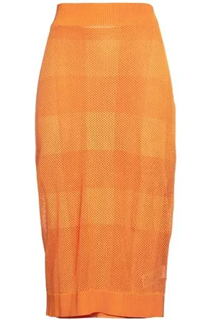 Burberry BOTTOMWEAR - Midi skirts - on YOOX.com