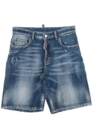 Dsquared2 BOTTOMWEAR - Denim shorts - on YOOX.com