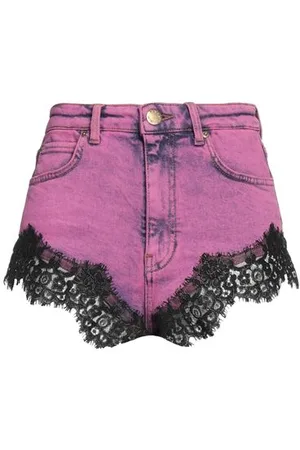 Pinko BOTTOMWEAR - Denim shorts - on YOOX.com