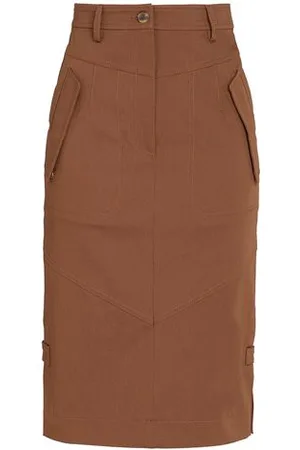 Alberta Ferretti BOTTOMWEAR - Midi skirts - on YOOX.com