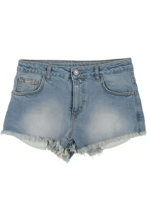 John Richmond BOTTOMWEAR - Denim shorts - on YOOX.com