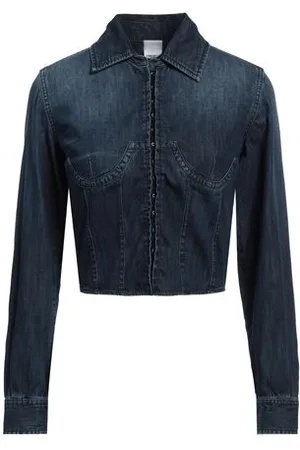 Pinko TOPWEAR - Denim shirts - on YOOX.com