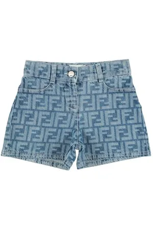 Fendi BOTTOMWEAR - Denim shorts - on YOOX.com