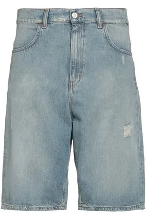 AMISH BOTTOMWEAR - Denim shorts - on YOOX.com