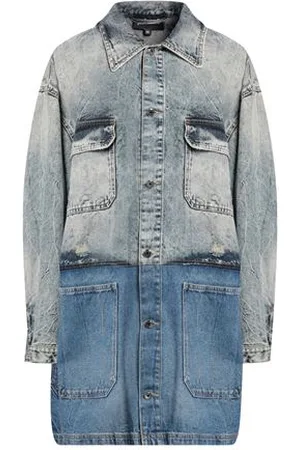 Roberto Cavalli COATS & JACKETS - Denim outerwear - on YOOX.com