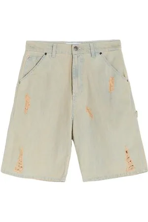 Msgm BOTTOMWEAR - Denim shorts - on YOOX.com
