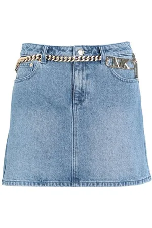 Michael Kors BOTTOMWEAR - Denim skirts - on YOOX.com