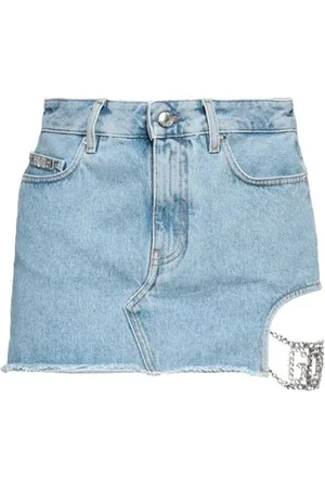 GCDS BOTTOMWEAR - Denim skirts - on YOOX.com