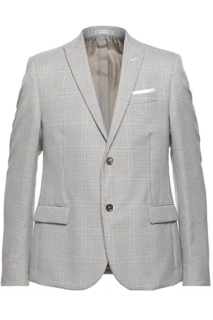 GREY DANIELE ALESSANDRINI SUITS and CO-ORDS - Blazers - on YOOX.com