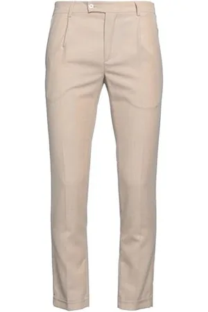 GREY DANIELE ALESSANDRINI BOTTOMWEAR - Trousers - on YOOX.com
