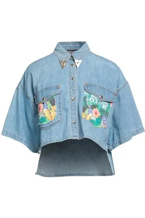 VERSACE TOPWEAR - Denim shirts - on YOOX.com