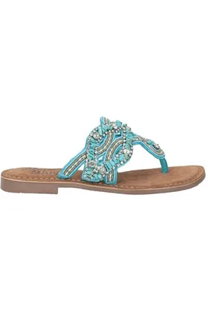 ALMA BLUE FOOTWEAR - Thong sandals - on YOOX.com