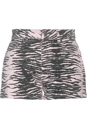 Ganni BOTTOMWEAR - Denim shorts - on YOOX.com