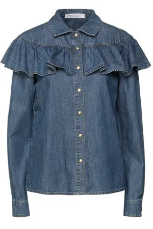 Serafini TOPWEAR - Denim shirts - on YOOX.com
