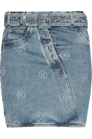 MARTINE ROSE BOTTOMWEAR - Denim skirts - on YOOX.com