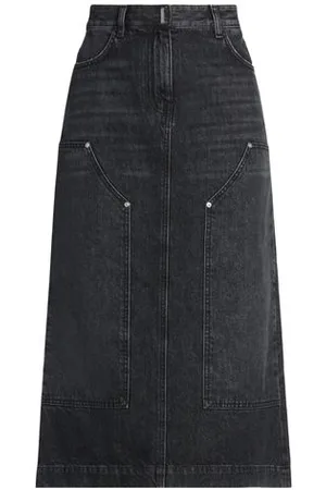 Givenchy BOTTOMWEAR - Denim skirts - on YOOX.com