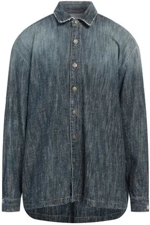 424 FOURTWOFOUR TOPWEAR - Denim shirts - on YOOX.com