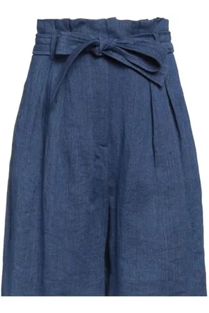 Max Mara BOTTOMWEAR - Denim shorts - on YOOX.com