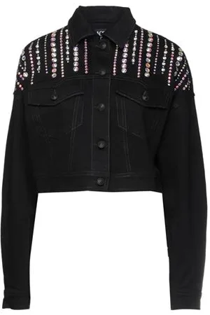 VERSACE COATS & JACKETS - Denim outerwear - on YOOX.com