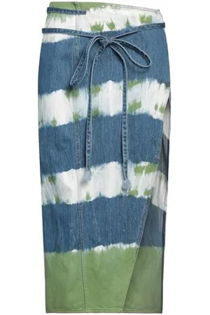 Alanui BOTTOMWEAR - Denim skirts - on YOOX.com
