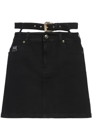 VERSACE BOTTOMWEAR - Denim skirts - on YOOX.com