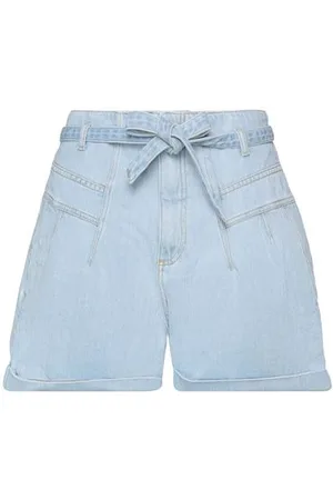 Pinko BOTTOMWEAR - Denim shorts - on YOOX.com