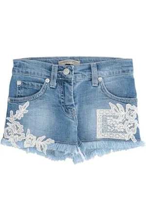 ERMANNO SCERVINO BOTTOMWEAR - Denim shorts - on YOOX.com