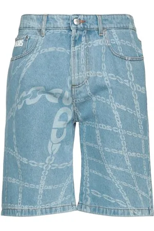 GCDS BOTTOMWEAR - Denim shorts - on YOOX.com