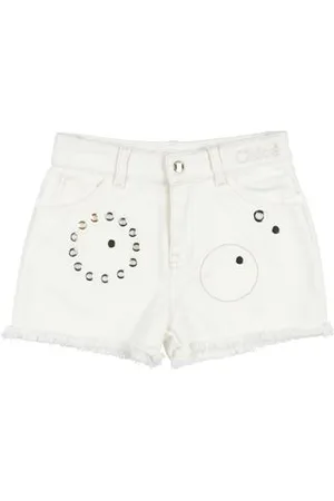 Chloé BOTTOMWEAR - Denim shorts - on YOOX.com