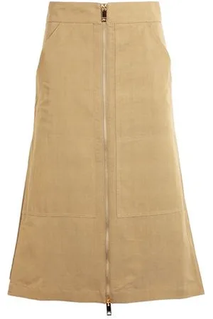 Burberry BOTTOMWEAR - Midi skirts - on YOOX.com
