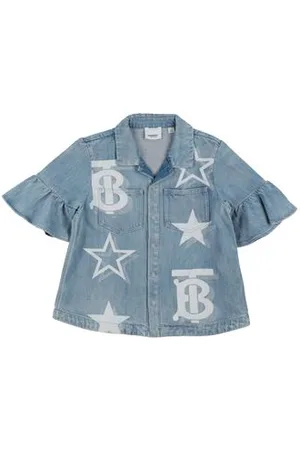 Burberry COATS & JACKETS - Denim outerwear - on YOOX.com